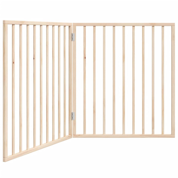 Poartă de acces pentru câini pliabilă, 2 panouri, 160 cm, lemn de plop WALTI
