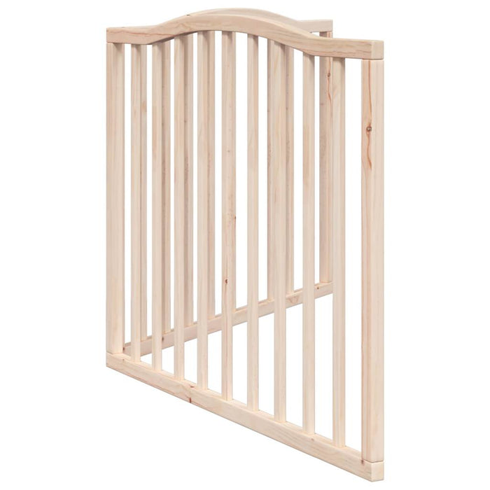Poartă pentru câini pliabilă, 2 panouri, 160 cm, lemn de plop - WALTI WALTI
