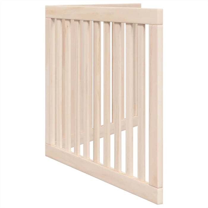 Poartă de acces pentru câini pliabilă, 2 panouri, 160 cm, lemn de plop WALTI