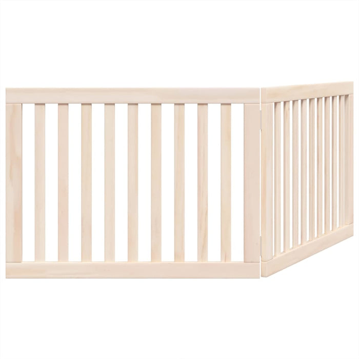 Poartă de acces pentru câini pliabilă, 2 panouri, 160 cm, lemn de plop WALTI