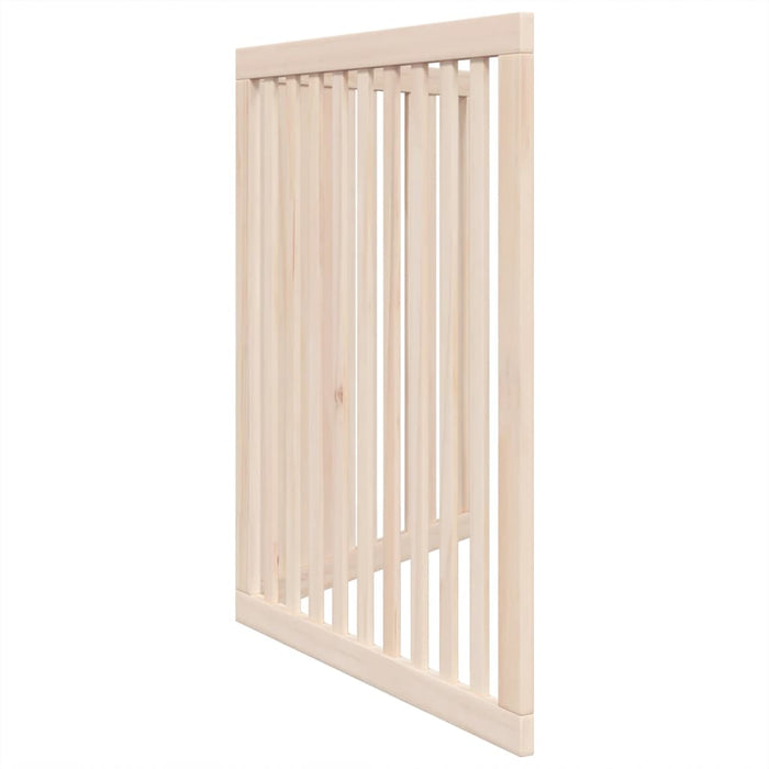 Poartă pentru câini pliabilă, 2 panouri, 160 cm, lemn de plop - WALTI WALTI