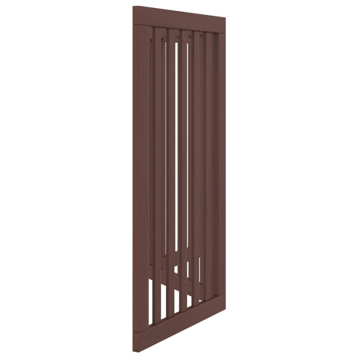 Poartă pentru câini pliabilă 3 panouri maro, 150 cm, lemn plop - WALTI WALTI