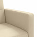 Canapea extensibilă, cu perne, crem, material textil - WALTI WALTI