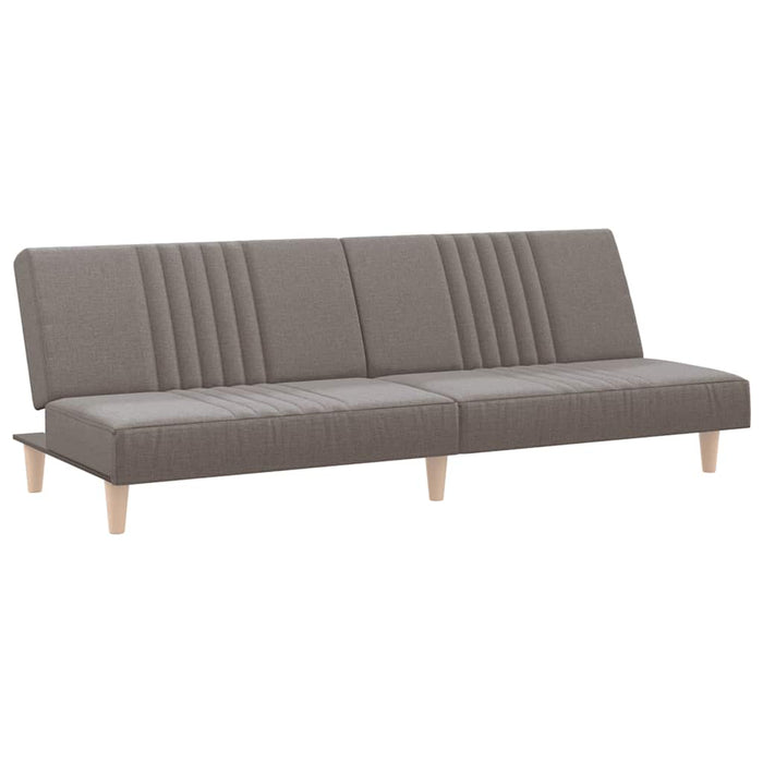 Canapea extensibilă, gri taupe, material textil - WALTI WALTI