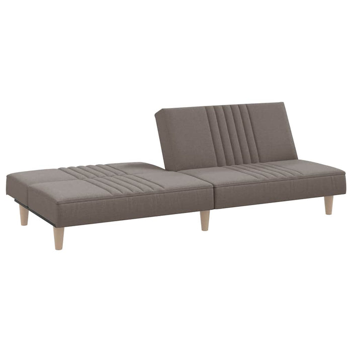 Canapea extensibilă, gri taupe, material textil - WALTI WALTI