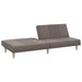 Canapea extensibilă, gri taupe, material textil - WALTI WALTI