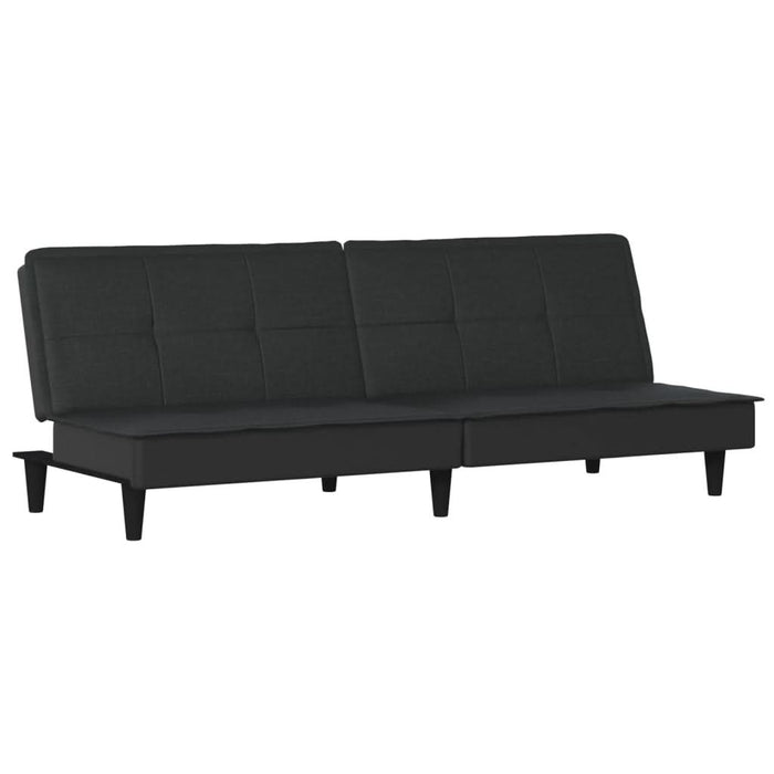 Canapea extensibilă, negru, material textil - WALTI WALTI