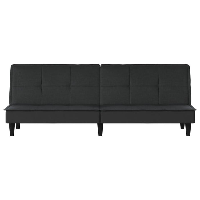 Canapea extensibilă, negru, material textil - WALTI WALTI