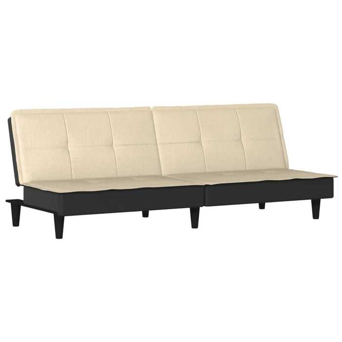 Canapea extensibilă, crem, material textil - WALTI WALTI