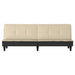 Canapea extensibilă, crem, material textil - WALTI WALTI