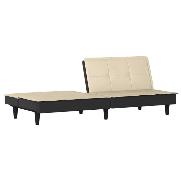 Canapea extensibilă, crem, material textil - WALTI WALTI