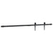 Set glisare ușă mini pentru dulap, negru, oțel carbon, 122 cm - WALTI WALTI