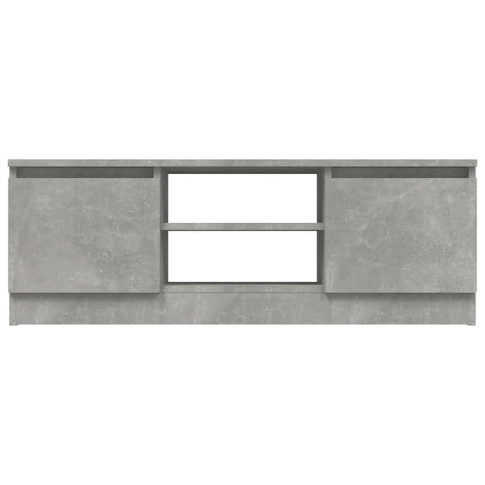 Comodă TV cu ușă, gri beton, 102x30x36 cm - WALTI WALTI