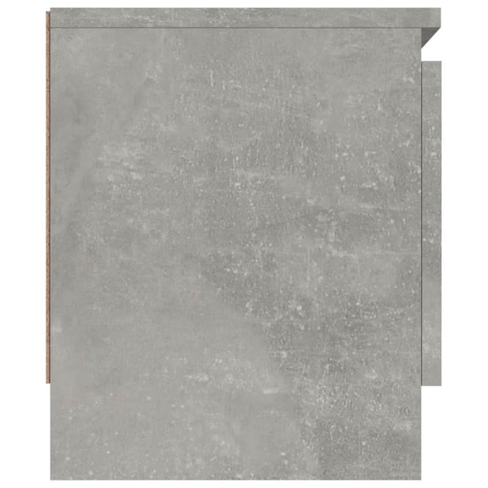 Comodă TV cu ușă, gri beton, 102x30x36 cm - WALTI WALTI