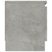 Comodă TV cu ușă, gri beton, 102x30x36 cm - WALTI WALTI