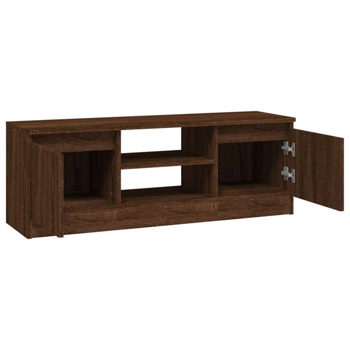 Comodă TV cu ușă, stejar maro, 102x30x36 cm - WALTI WALTI