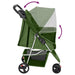 Cărucior pliabil pentru câini verde 80x46x98 cm țesătură Oxford - WALTI WALTI