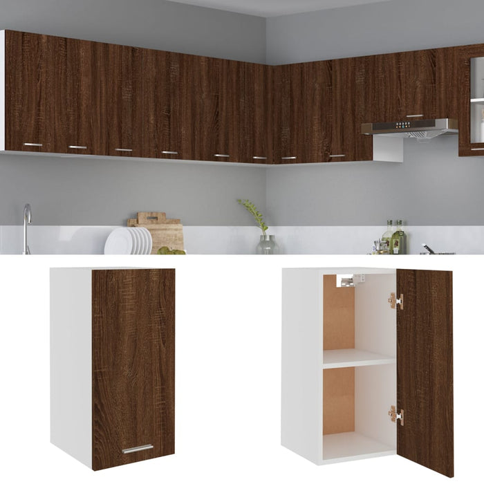 Dulap suspendat “Lyon”, stejar maro, 29,5x31x60 cm - WALTI WALTI