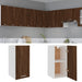 Dulap suspendat “Lyon”, stejar maro, 29,5x31x60 cm - WALTI WALTI
