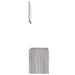 Set mobilier de baie, 2 piese, gri sonoma, lemn prelucrat - WALTI WALTI