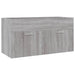 Set mobilier de baie, 2 piese, gri sonoma, lemn prelucrat - WALTI WALTI
