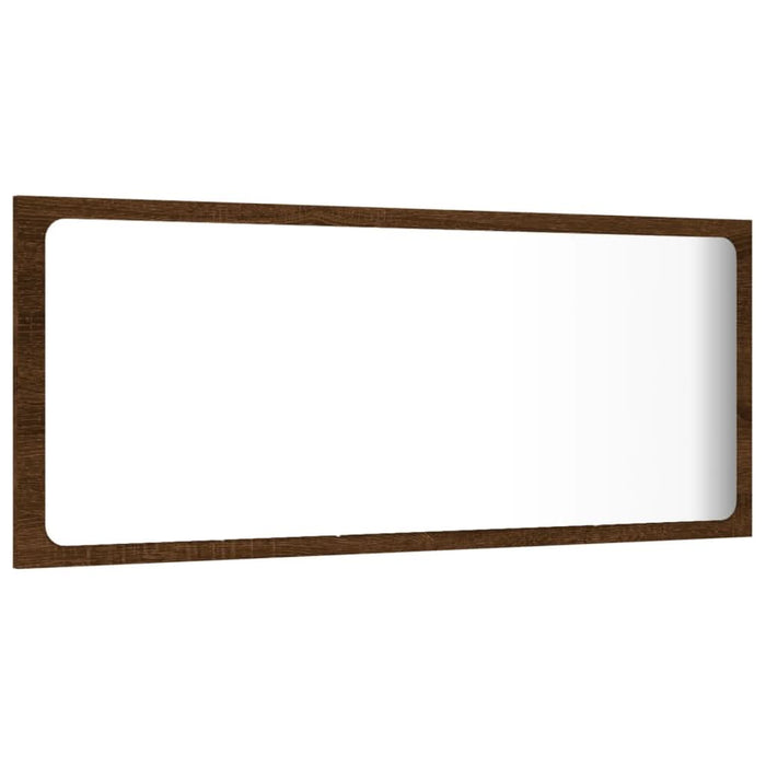 Set mobilier de baie, 2 piese, stejar maro, lemn prelucrat - WALTI WALTI