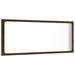 Set mobilier de baie, 2 piese, stejar maro, lemn prelucrat - WALTI WALTI
