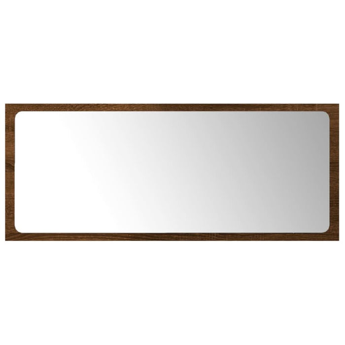 Set mobilier de baie, 2 piese, stejar maro, lemn prelucrat - WALTI WALTI