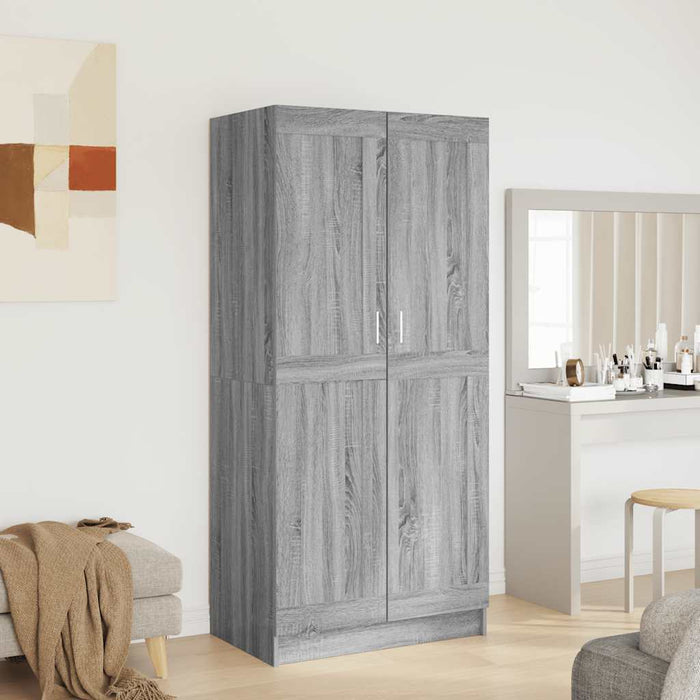Șifonier, gri sonoma, 82,5x51,5x180 cm, lemn prelucrat WALTI