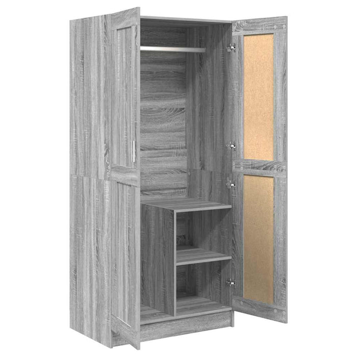 Șifonier, gri sonoma, 82,5x51,5x180 cm, lemn prelucrat WALTI