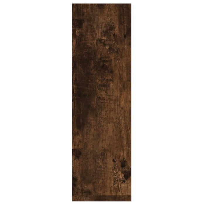 Rafturi de perete, 2 buc., stejar fumuriu, 50x15x50 cm, lemn - WALTI WALTI