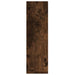 Rafturi de perete, 2 buc., stejar fumuriu, 50x15x50 cm, lemn - WALTI WALTI