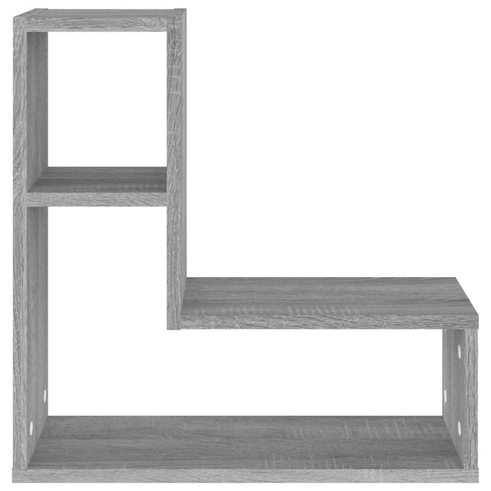Rafturi de perete, 2 buc., gri sonoma, 50x15x50 cm, lemn - WALTI WALTI