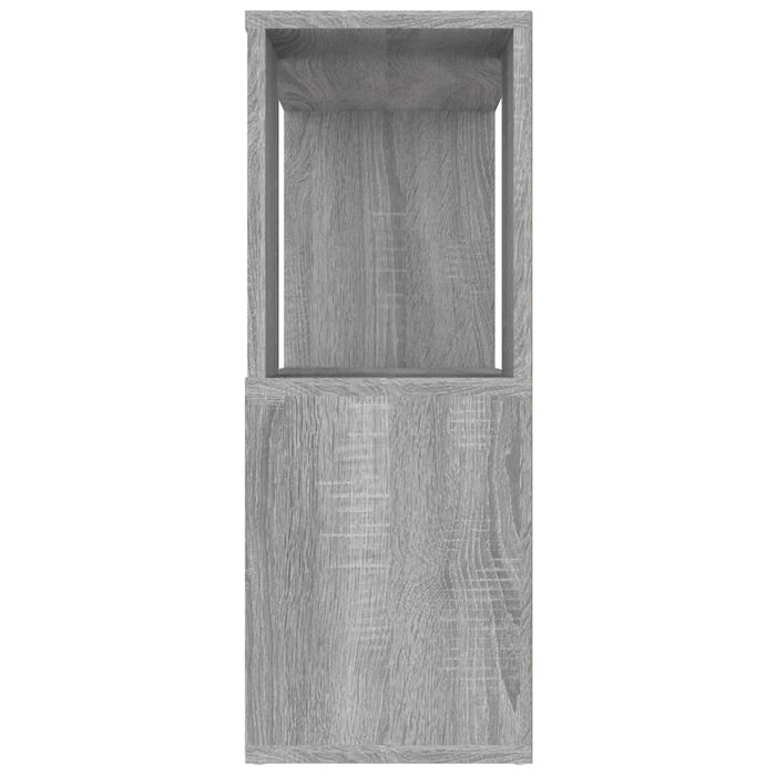 Bibliotecă/Separator de cameră, gri sonoma, 80x24x63 cm - WALTI WALTI