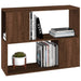 Bibliotecă/Separator de cameră, stejar maro, 80x24x63 cm - WALTI WALTI