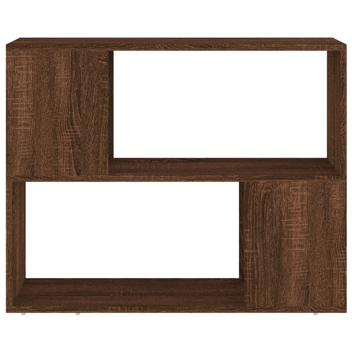 Bibliotecă/Separator de cameră, stejar maro, 80x24x63 cm - WALTI WALTI