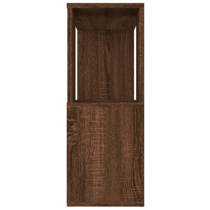 Bibliotecă/Separator de cameră, stejar maro, 80x24x63 cm - WALTI WALTI