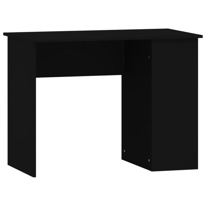 Birou, negru, 100x55x75 cm, lemn prelucrat - WALTI WALTI