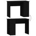 Birou, negru, 100x55x75 cm, lemn prelucrat - WALTI WALTI