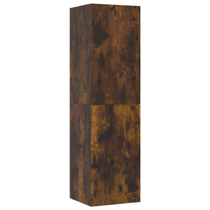 Comodă TV cu montaj pe perete, stejar fumuriu, 30,5x30x110 cm - WALTI WALTI