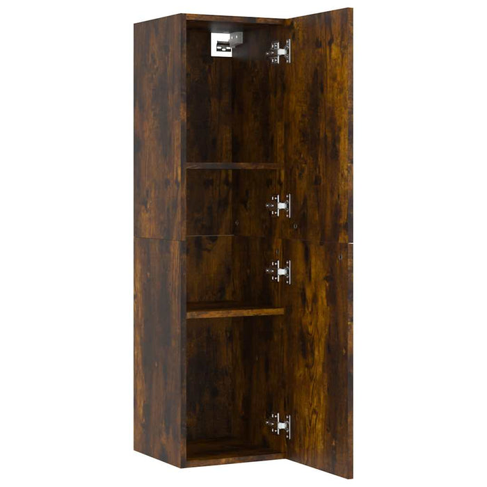 Comodă TV cu montaj pe perete, stejar fumuriu, 30,5x30x110 cm - WALTI WALTI