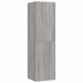 Dulap TV montat pe perete, gri sonoma, 30,5x30x110 cm - WALTI WALTI