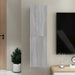 Dulap TV montat pe perete, gri sonoma, 30,5x30x110 cm - WALTI WALTI