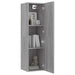 Dulap TV montat pe perete, gri sonoma, 30,5x30x110 cm - WALTI WALTI