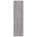 Dulap TV montat pe perete, gri sonoma, 30,5x30x110 cm - WALTI WALTI