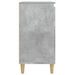 Noptiere, 2 buc., gri beton, 40x35x70 cm, lemn prelucrat - WALTI WALTI