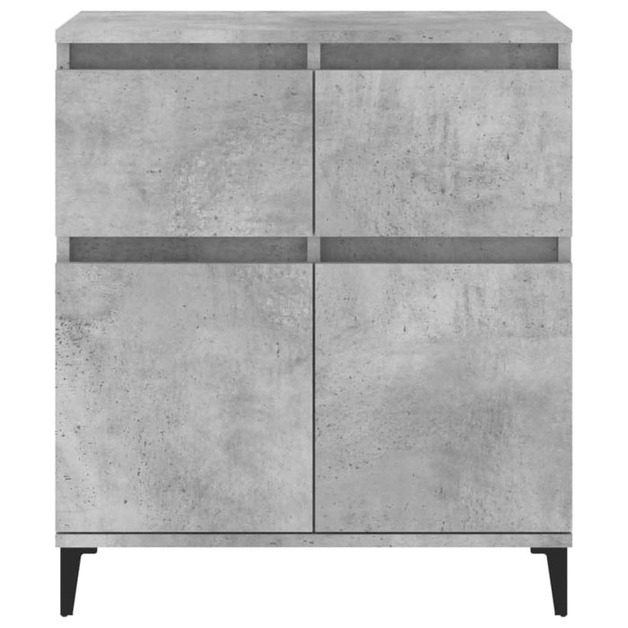 Servantă, gri beton, 60x35x70 cm, lemn prelucrat - WALTI WALTI