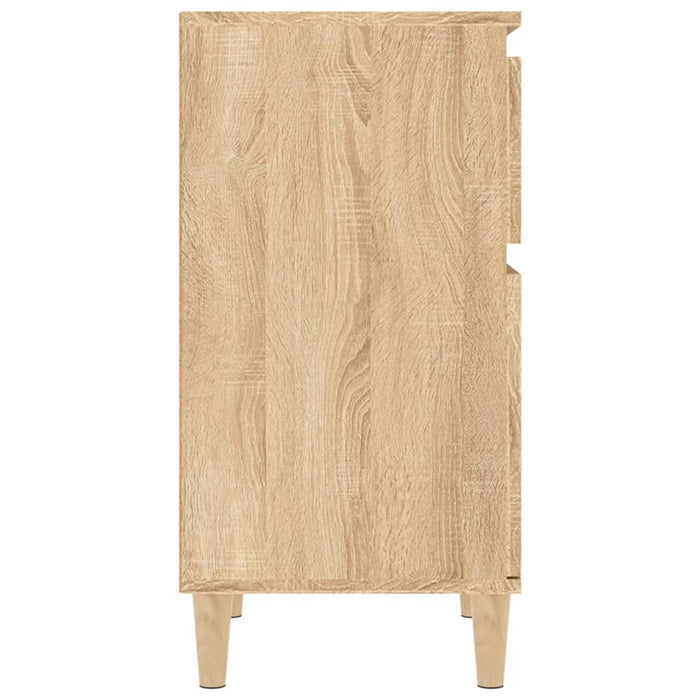 Noptiere, 2 buc., stejar sonoma, 40x35x70 cm, lemn prelucrat - WALTI WALTI