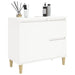 Dulap de baie, alb, 65x33x60 cm, lemn prelucrat - WALTI WALTI