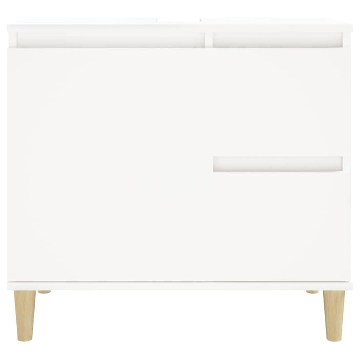 Dulap de baie, alb, 65x33x60 cm, lemn prelucrat - WALTI WALTI
